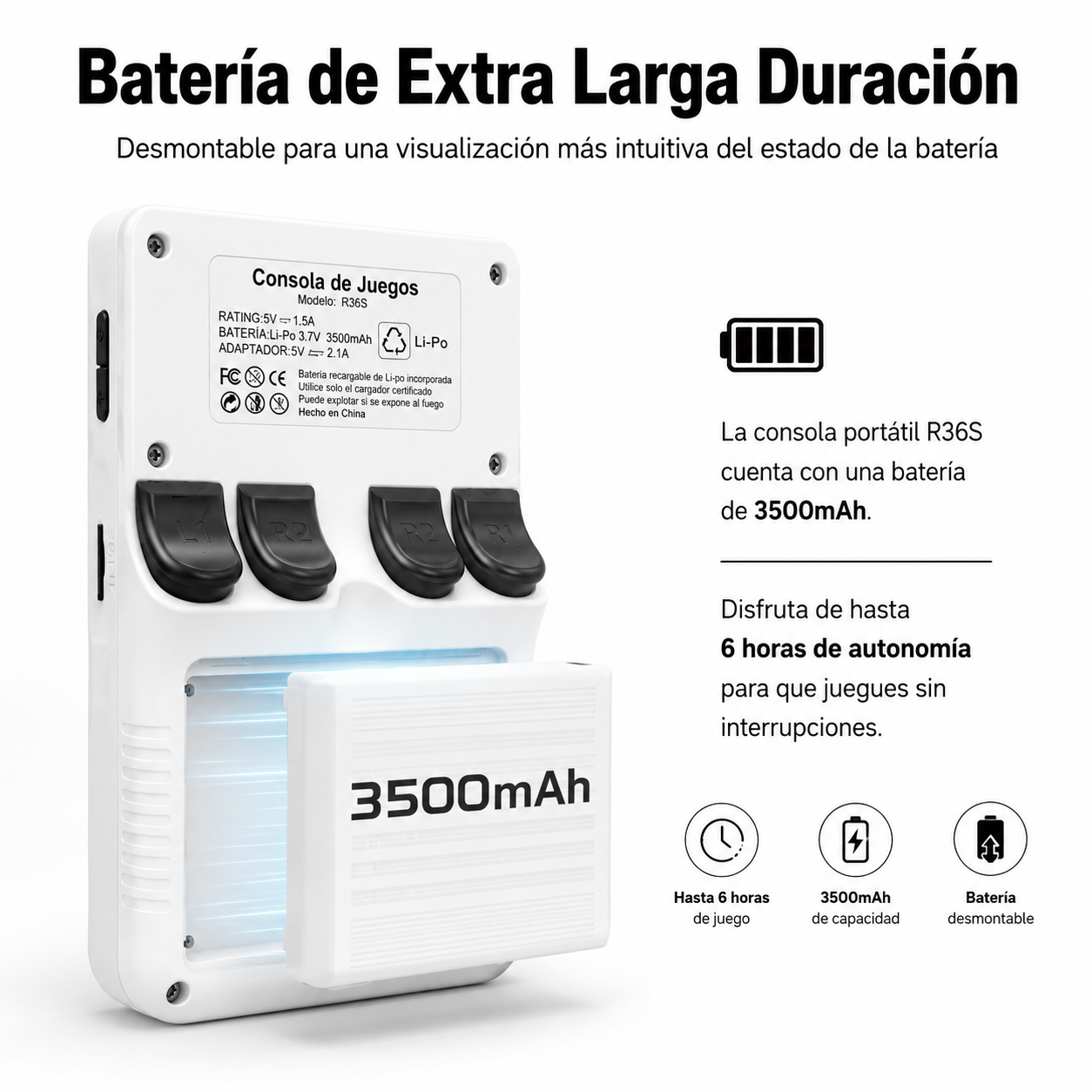 Consola Retro R36S - Aventura Gamer